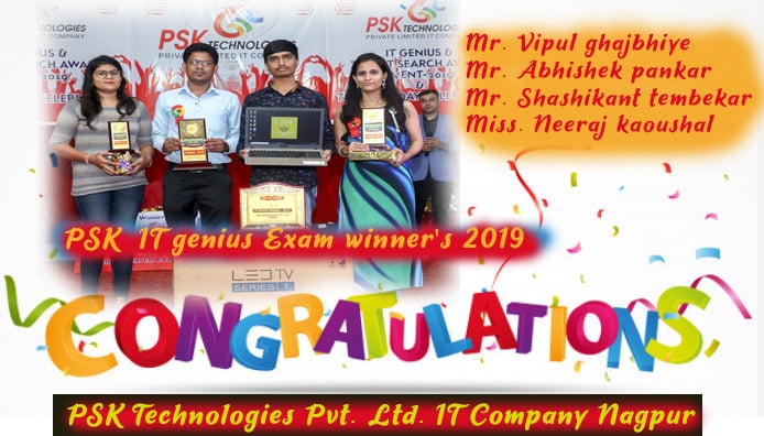 PSK IT Genius & Talent Search Exam Winners 2019